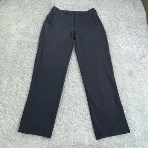 Lululemon On The Move Ponte Pants in Dark Gray. Ankle Office Travel Technical 6